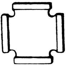 3/8 Galvanized MI 150# CRS