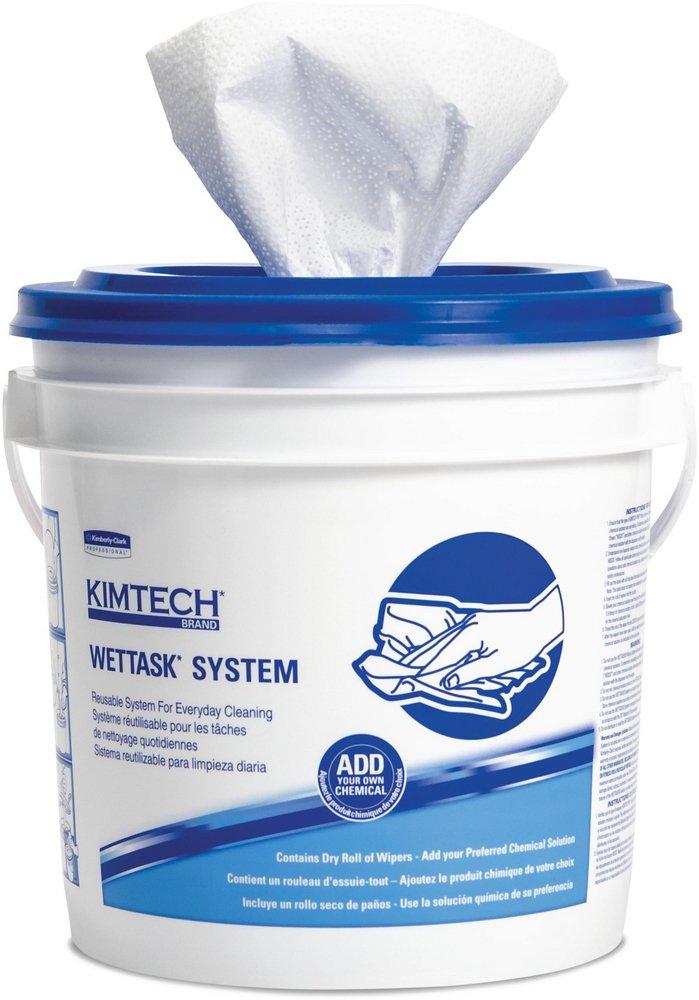 Kimtech&trade; White 12 x 6 in. Meltblown Wipe (Case of 6) 