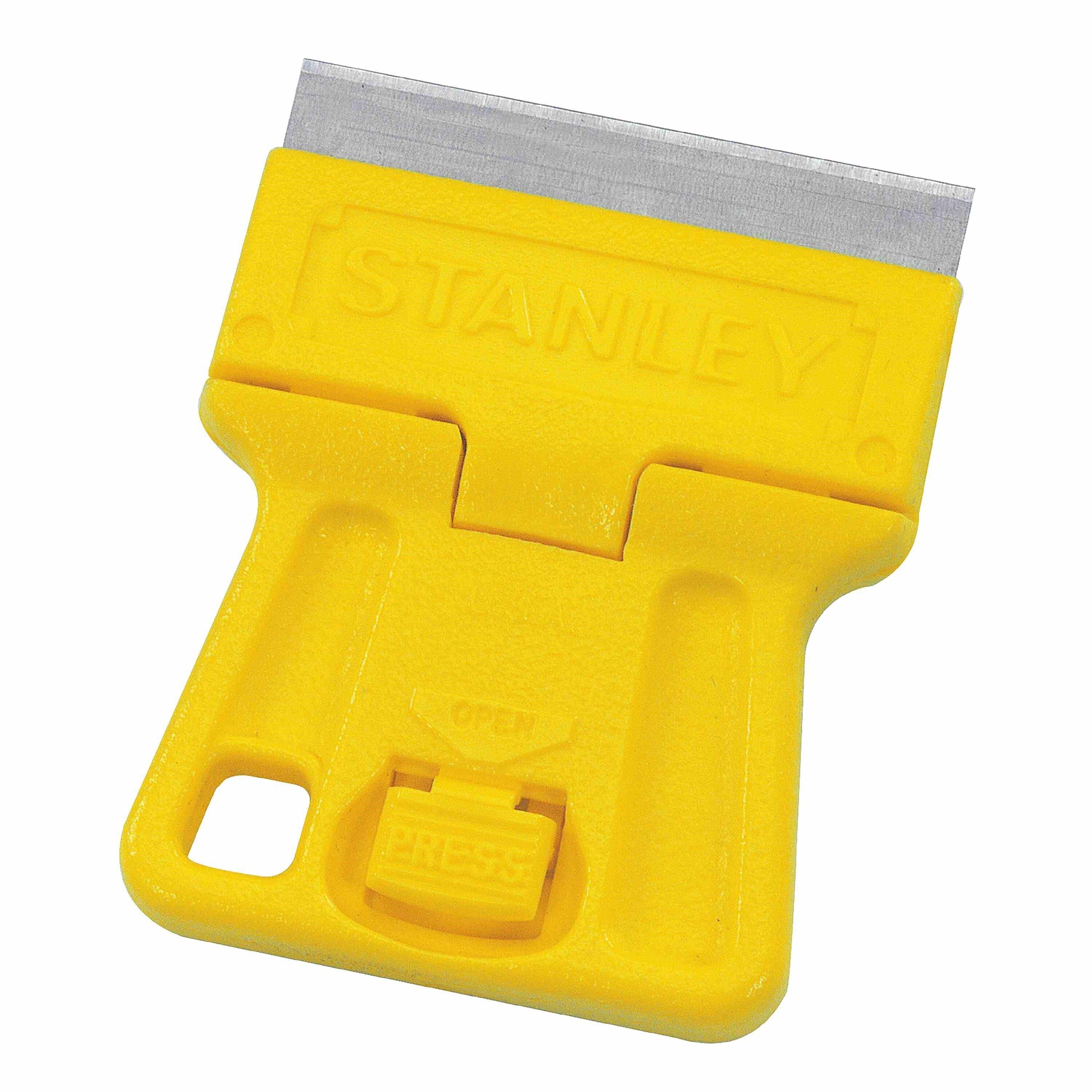 Stanley Hand Tools By Dewalt Yellow Mini Razor Scraper 