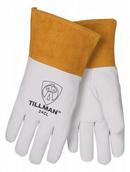 M Size Kidskin Leather and Kevlar Welding Glove in Pearl