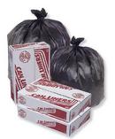 Pitt Plastics Black Can Liner Roll in Black (Case of 100) 