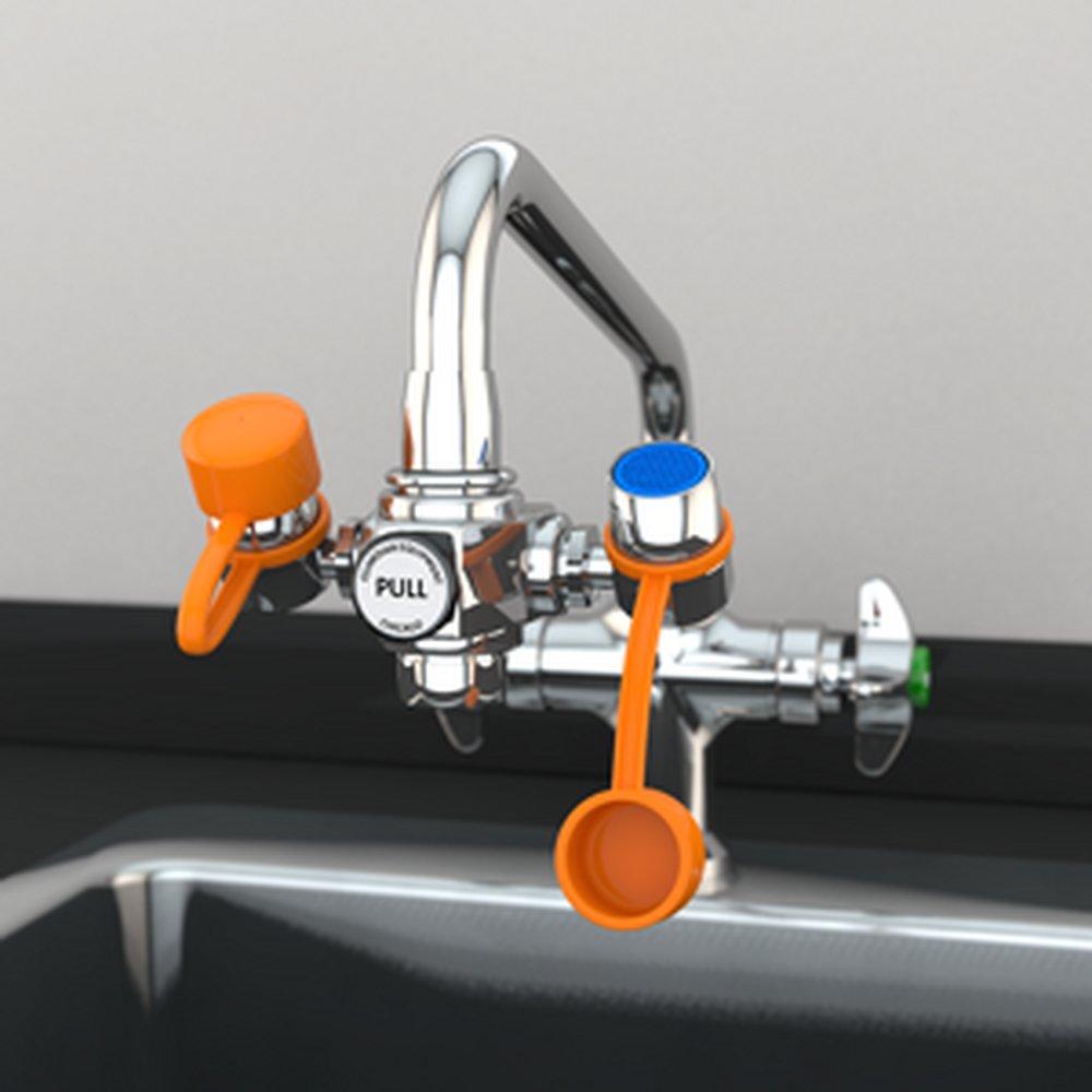 Guardian Equipment Chrome Plated Eyewash in Chrome Plated 