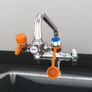 Guardian Equipment Chrome Plated Eyewash in Chrome Plated 