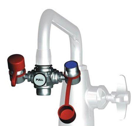 Guardian Equipment Chrome Plated Eyewash in Chrome Plated 