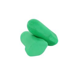 30 dB Cordless Plastic Disposable Ear Plugs (Box of 200) in Green