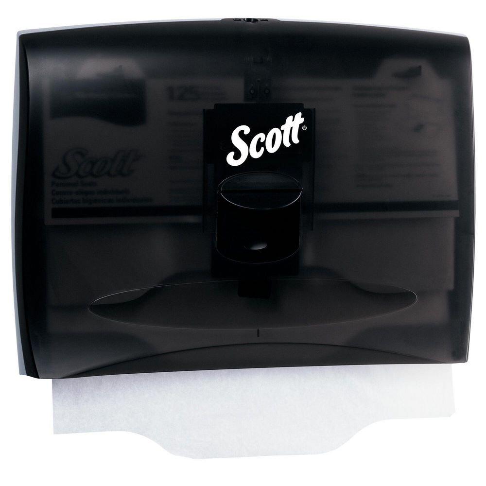 Scott&reg; Black Closet Seat Cover Dispenser 