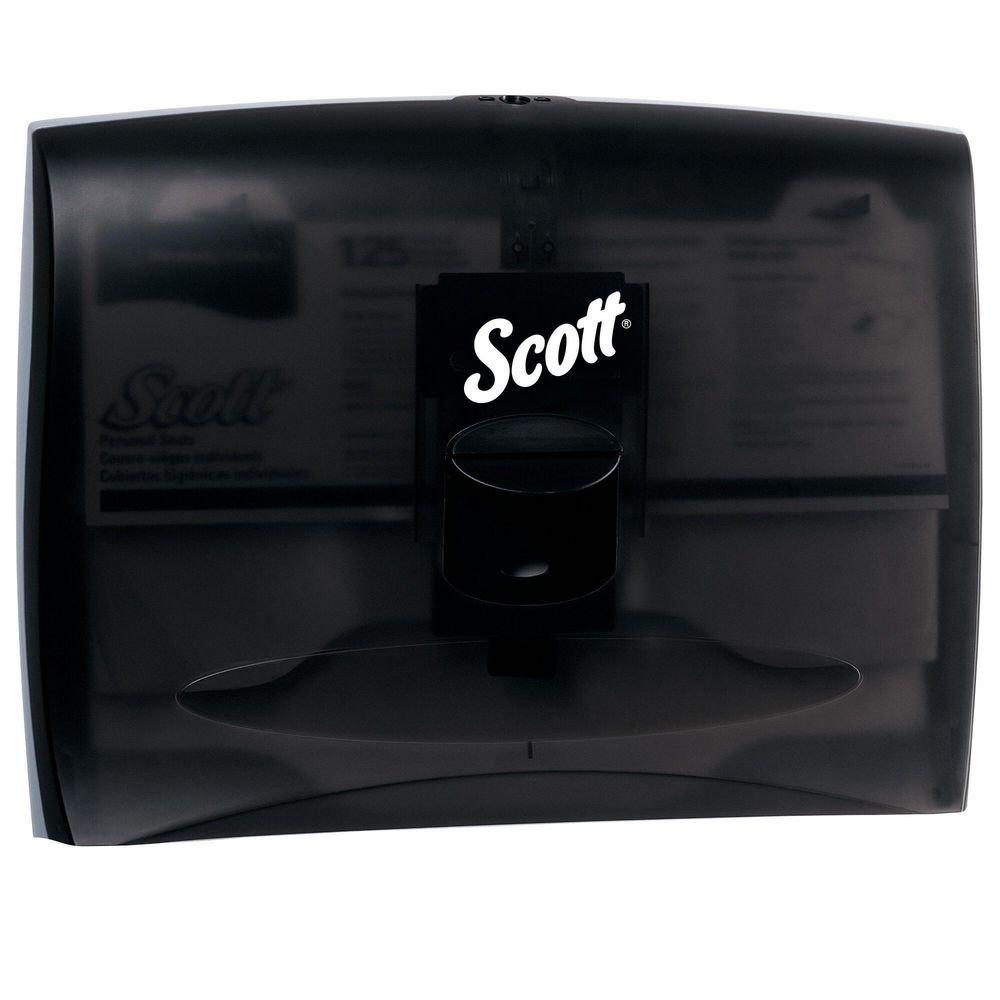 Scott&reg; Black Closet Seat Cover Dispenser 