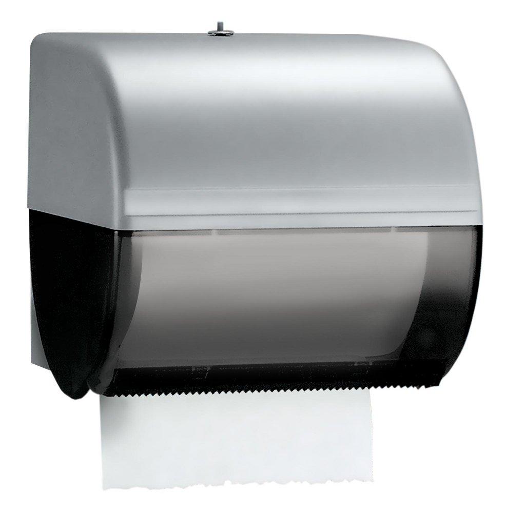 Kimberly Clark Smoke Grey 10 in. Hard Roll Towel Dispenser 