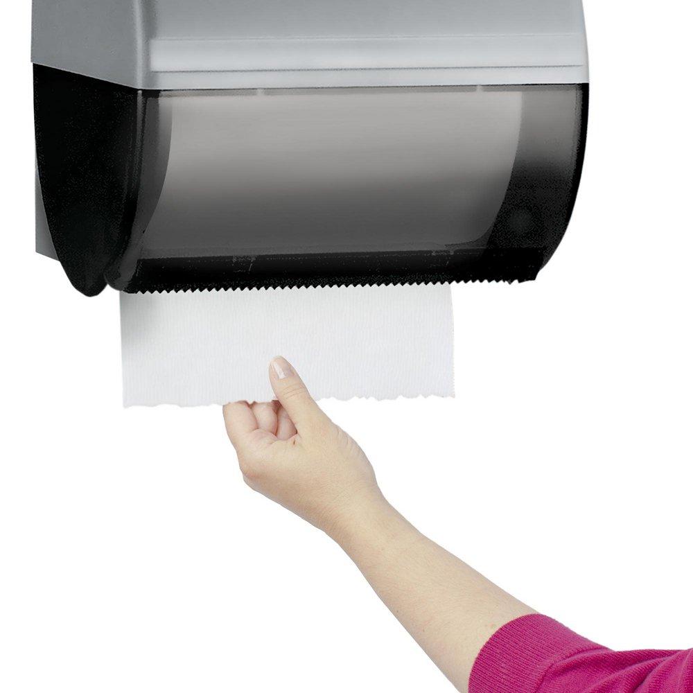 Kimberly Clark Smoke Grey 10 in. Hard Roll Towel Dispenser 