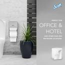 Scott&reg; White 4 in. 2-Ply Bathroom Tissue in White (Case of 36) 