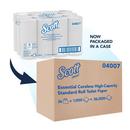 Scott&reg; White 4 in. 2-Ply Bathroom Tissue in White (Case of 36) 
