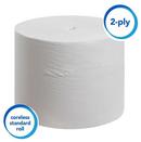 Scott® White 4 in. 2-Ply Bathroom Tissue in White (Case of 36) 