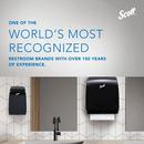 Scott&reg; White 4 in. 2-Ply Bathroom Tissue in White (Case of 36) 
