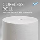 Scott&reg; White 4 in. 2-Ply Bathroom Tissue in White (Case of 36) 