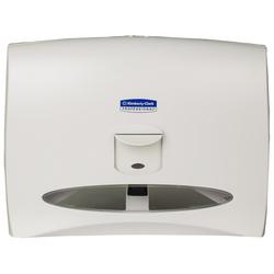 Closet Seat Cover Dispenser in White