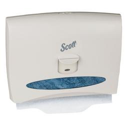 Closet Seat Cover Dispenser in White