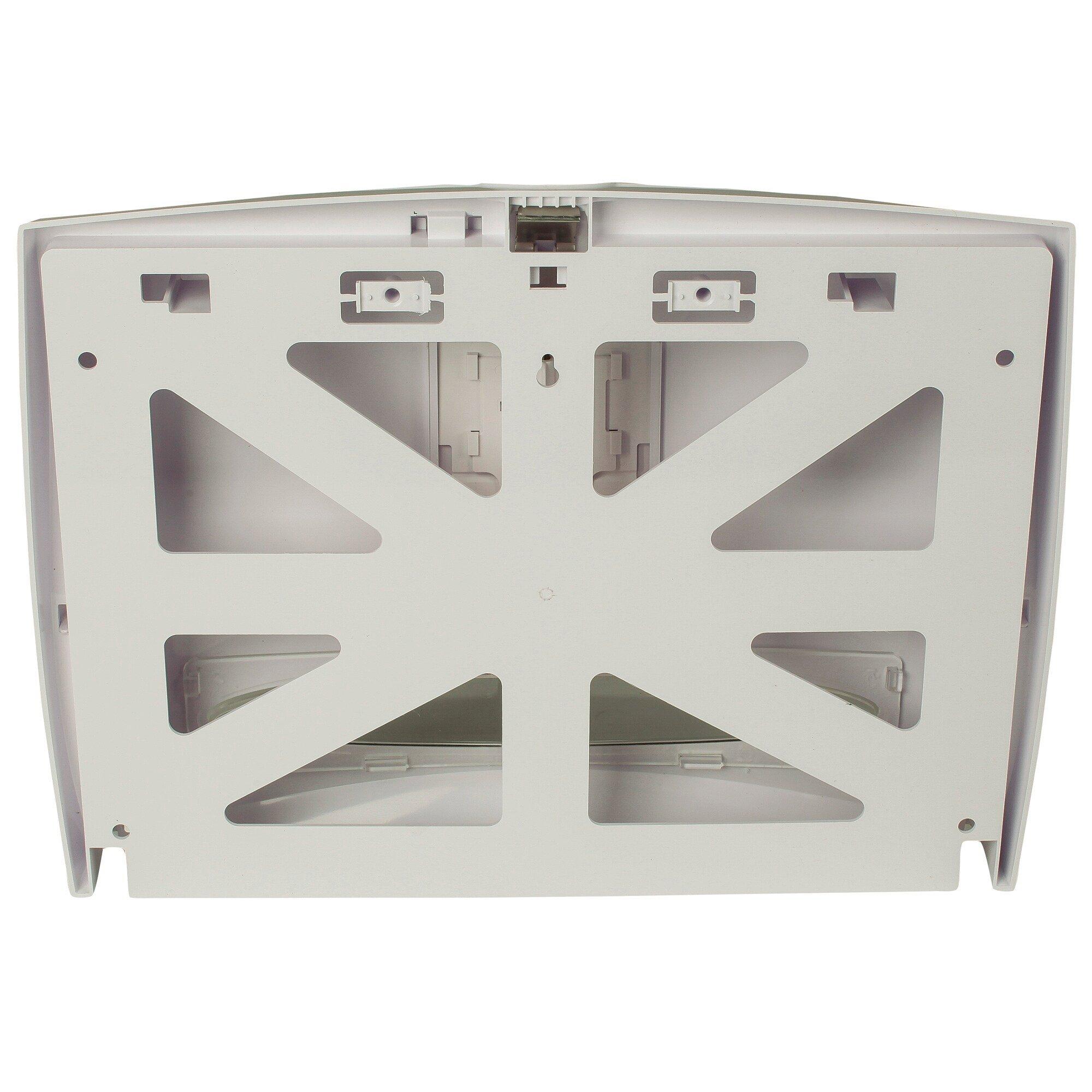 Kimberly Clark Pearl White Closet Seat Cover Dispenser 