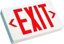 Simkar Lighting White Battery Back Up LED Exit Sign 