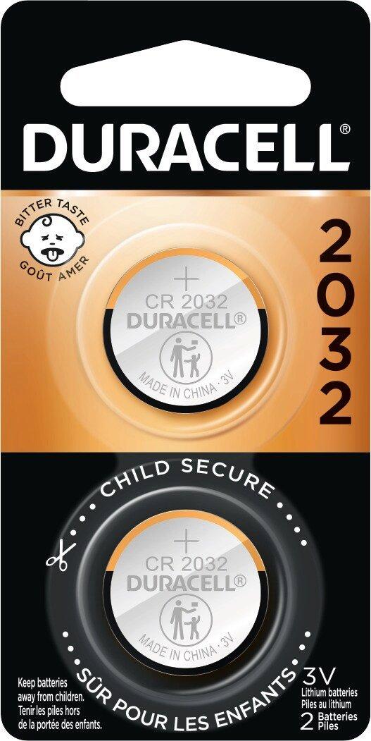 Duracell 3V CR2032 Lithium Battery 