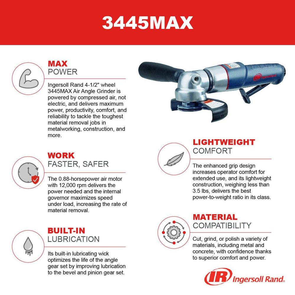 Ingersoll Rand 12000 RPM Angle Grinder 