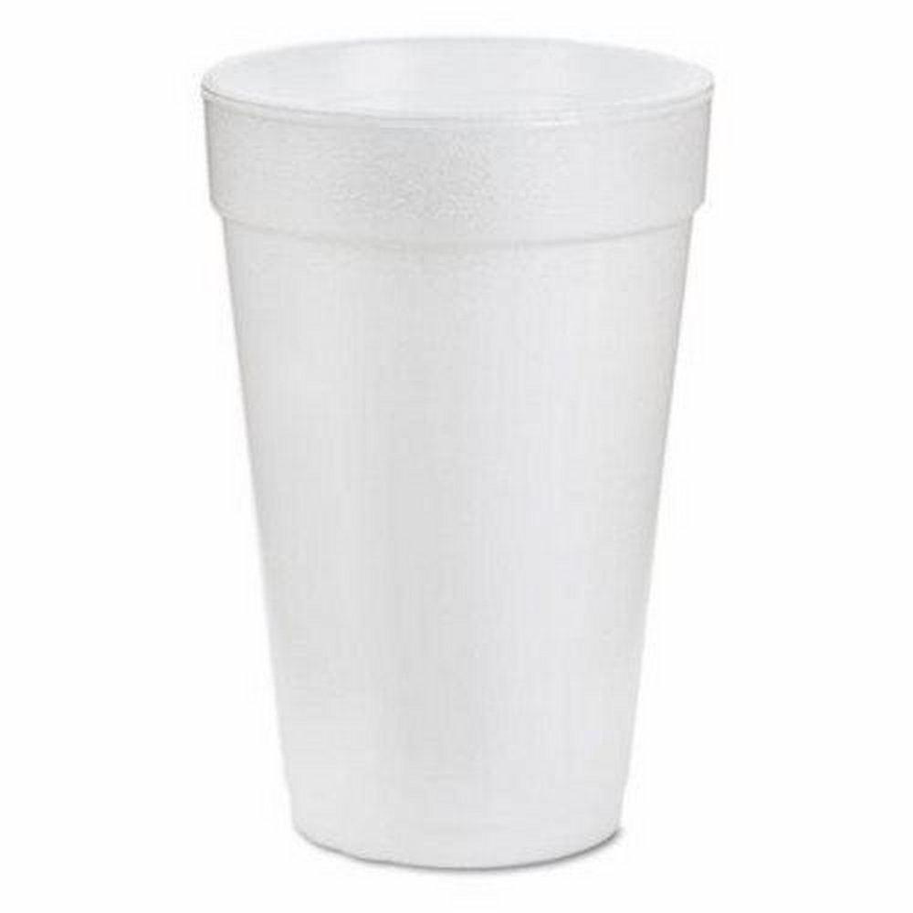Dart Container White Foam Cup in White (Case of 1000) 