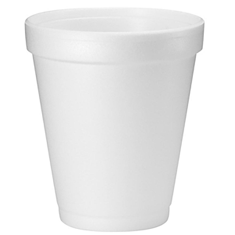 Dart Container White Foam Cup in White 