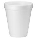 Dart Container White Foam Cup in White 