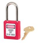 1-1/2 X 3 Safety L/OUT Padlock Red