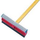 8 in. Squeegee with Wood Handle in Black