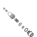 KOHLER Polished Chrome Spray 