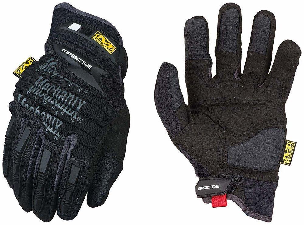 Mechanix Wear Black Rubber and Spandex Glove in Black 