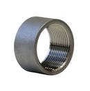 1/2 in. Threaded Extra Heavy Standard Domestic Black Carbon Steel Half Coupling 