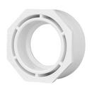 White PVC DWV Bushing 