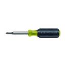 Klein Tools Black Manual Slotted 1 Piece Screwdriver 