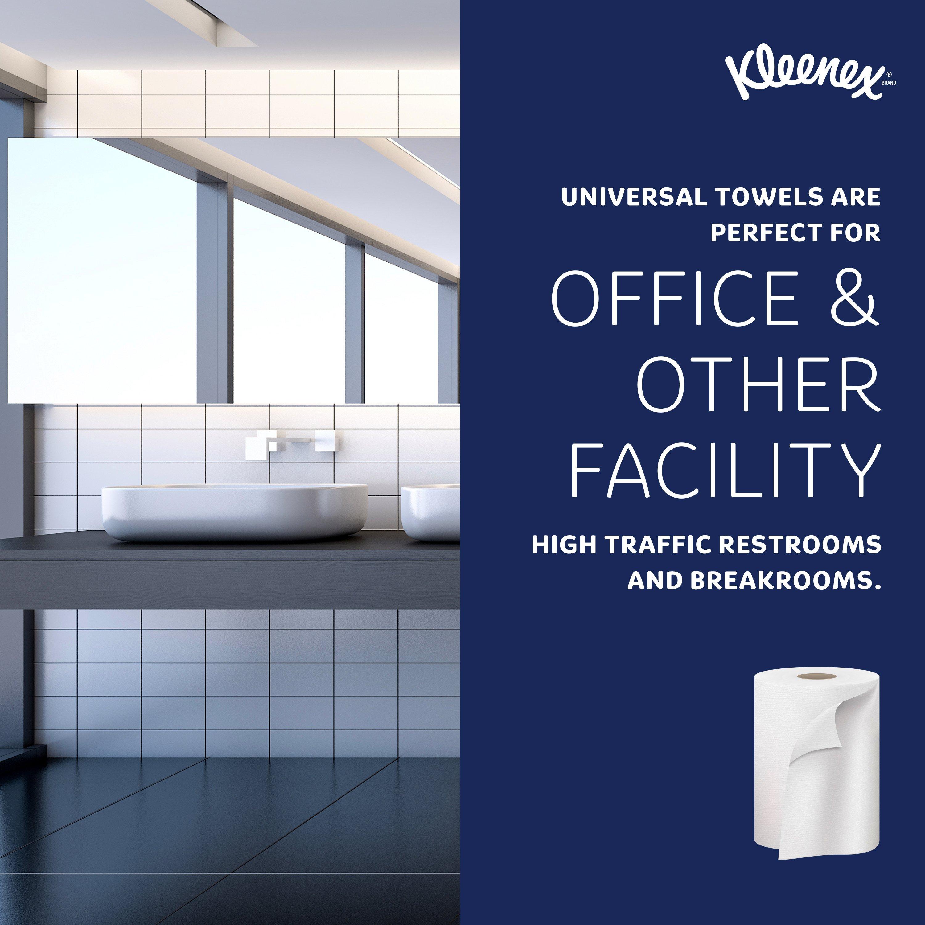 Scott&reg; White 8 in. Hard Roll Towel in White (Case of 6) 