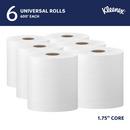 Scott&reg; White 8 in. Hard Roll Towel in White (Case of 6) 