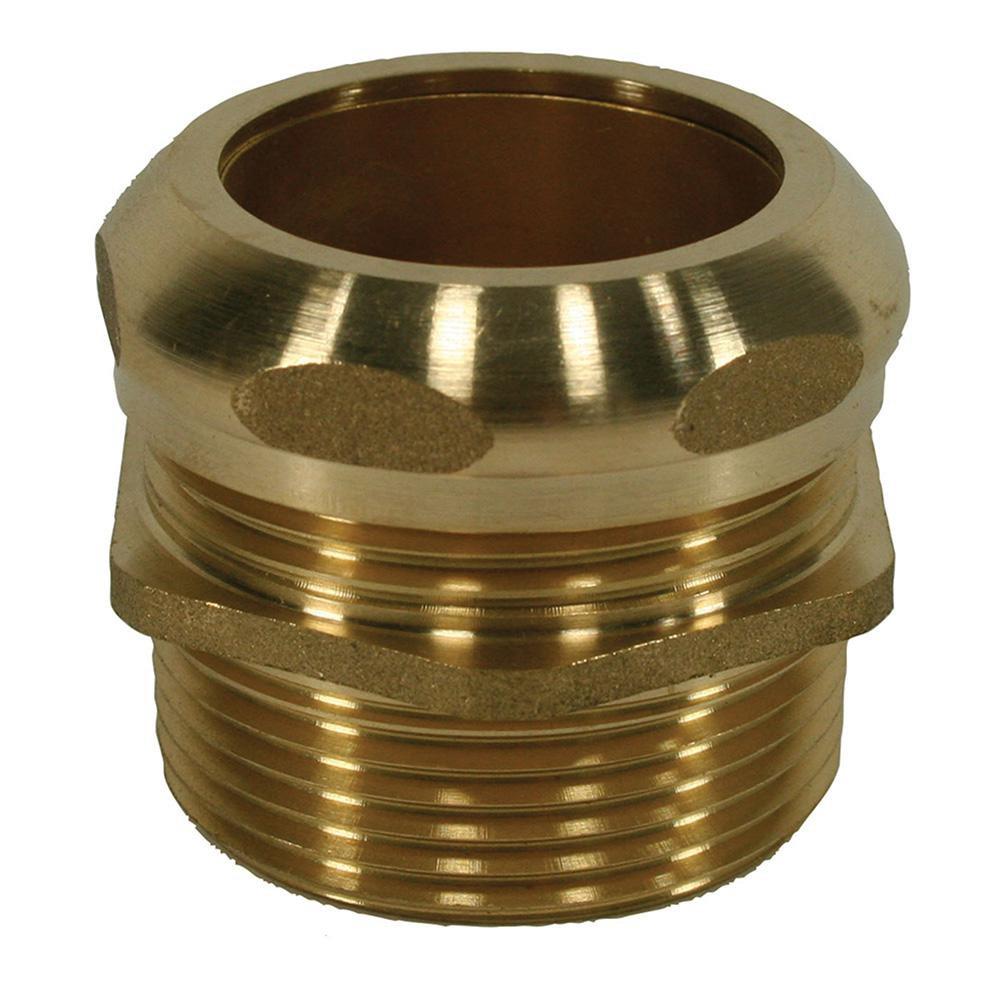 Jones Stephens MIP x OD Brass Waste Connector 