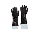 Size 10 Right Hand, Petrochemical and Chemical Heavy Weight Rough Glove in Black