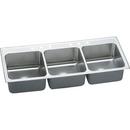 6-Hole 3-Bowl Stainless Steel Deep Kitchen Sink