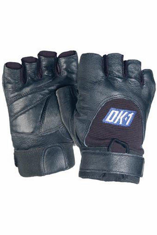 OK 1 Manufacturing Black 1/2 in. Right Hand Finger Work Glove in Black 