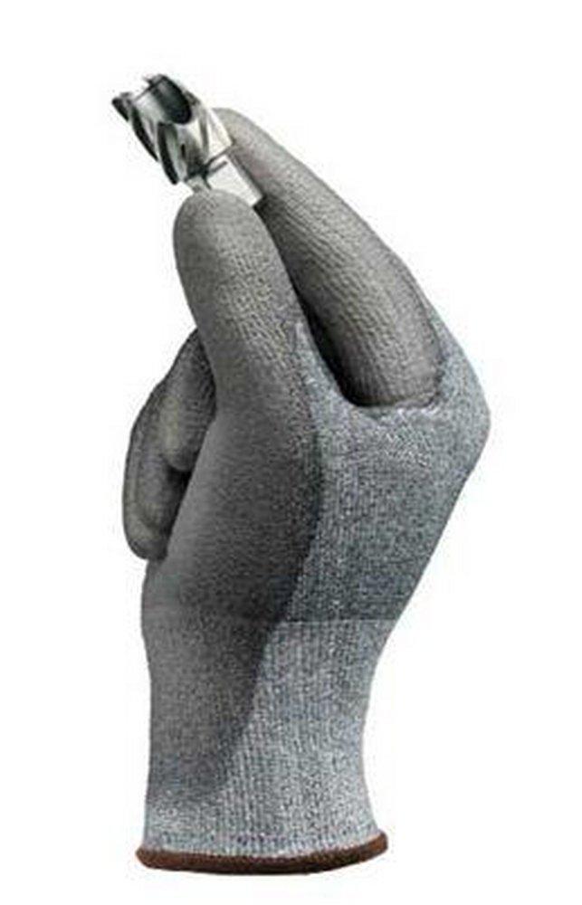 Ansell Occupational Healthcare Grey Polyurethane Coated Dyneema&reg;, Lycra and Plastic Safety Gloves in Grey 