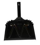 Impact&reg; Black 14 x 12 in. Steel Dust Pan 
