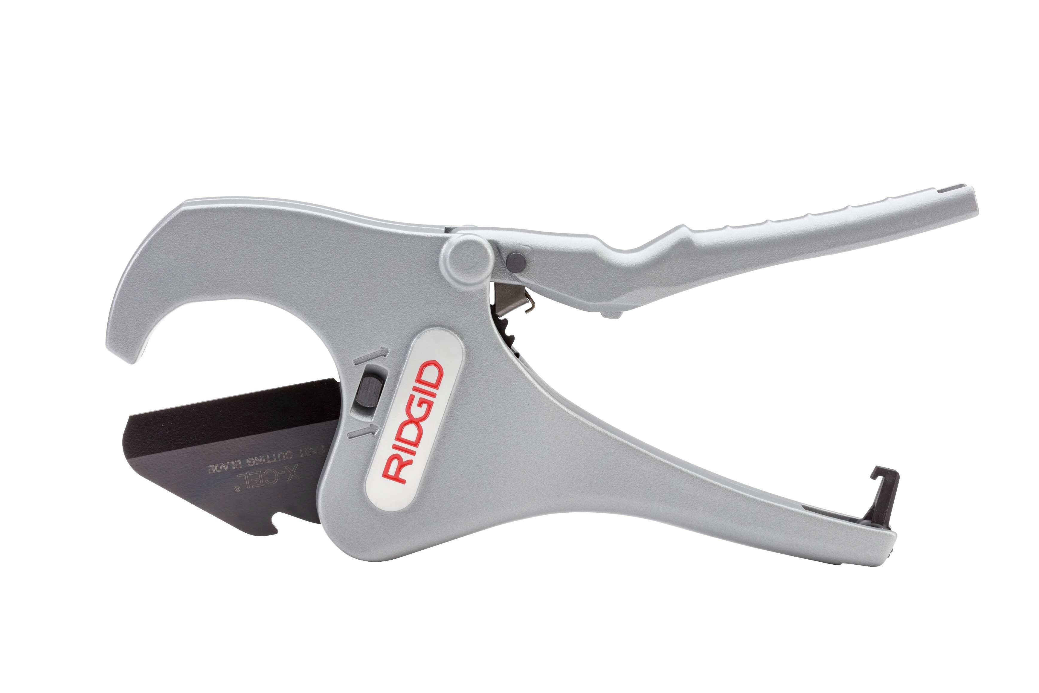 RIDGID CPVC, PE, PEX, PP, PVC, Rubber Hose Pipe Cutter 