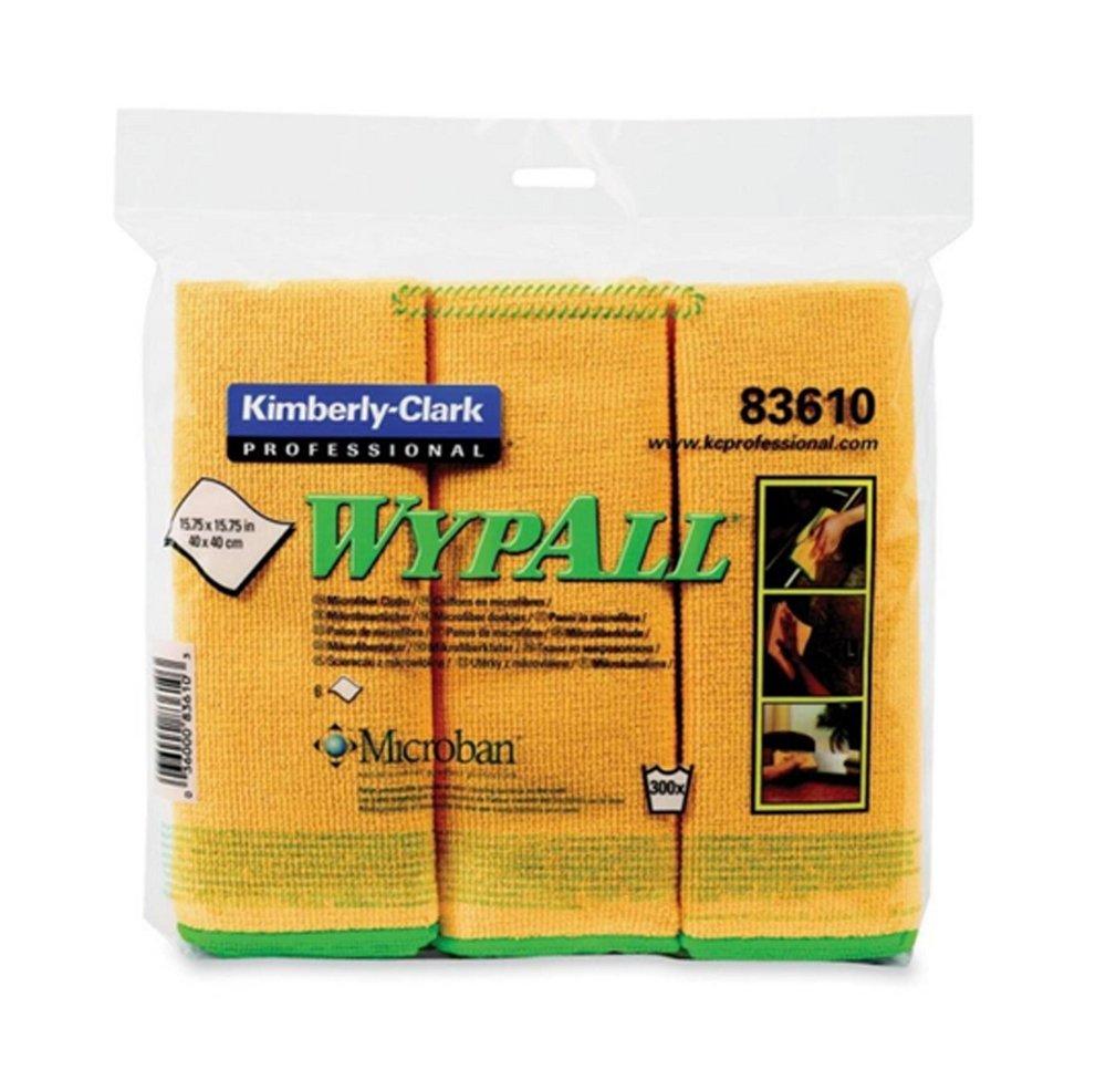 Kimberly Clark Gold 15-3/4 x 15-3/4 in. Cloth (24 Containers per Case, 6 Wipes per Containers, 4 Packs Per Case) 