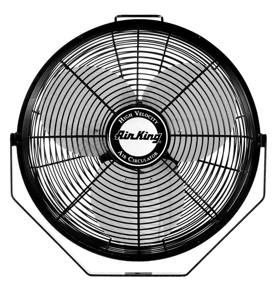 Air King America Inc Black 3-Blade Multi Mount Portable Fan 