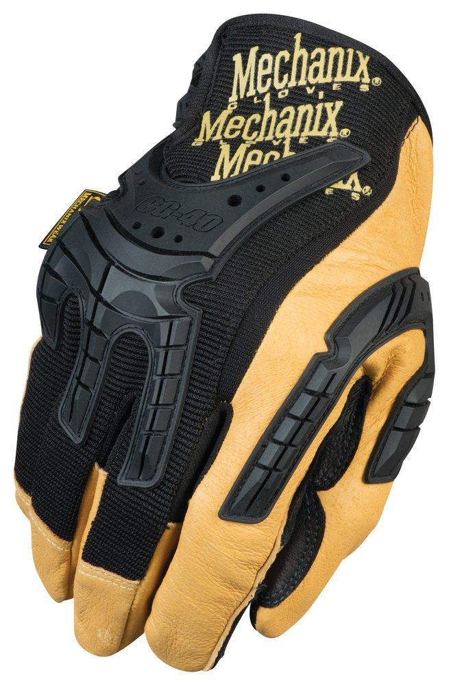 Mechanix Wear Black Heavy Duty Leather Gloves in Black 