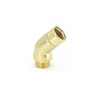 Hand Shower Elbow in Polished Brass