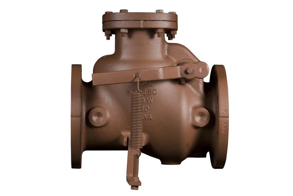 American Flow Control Cast Iron Flanged Swing Check Valve 