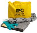 16 in. Universal Economy Portable Spill Kit in Yellow (Case of 5)