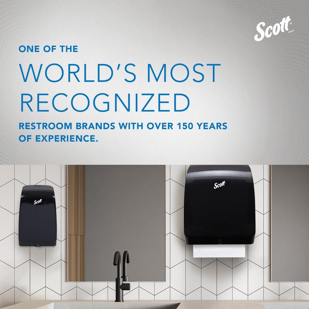 Scott® White 3-39/50 in. 2-Ply Bathroom Tissue in White (Case of 12) 